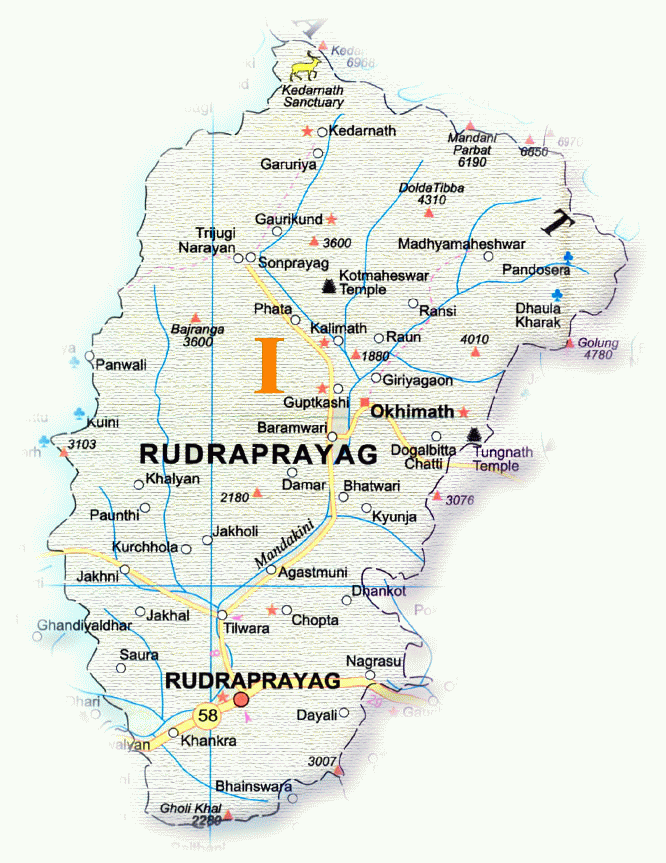 rudrprayag_map